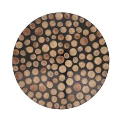 Saro Lifestyle Artisan Wood And Resin Charger Plate (Set Of 4), 13"x13", Black 11 Saro Lifestyle Artisan Wood And Resin Charger Plate (Set Of 4), 13"x13", Black -Saro Lifestyle GUEST bf00a80c 94b1 4545 84df a1923a31b92d