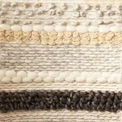 Saro Lifestyle Textured Woven Wall Hanging - 47"H, Charcoal 5 Saro Lifestyle Textured Woven Wall Hanging - 47"H, Charcoal - Image 3