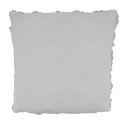 Saro Lifestyle Rose Wedding Cake Throw Pillow With Poly Filling, Mint, 17" X 17"