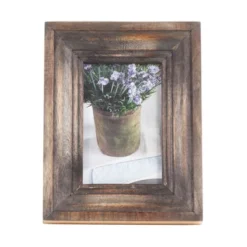 Saro Lifestyle Picture Frame With Distressed Wood Design -Saro Lifestyle GUEST c5526f86 29df 4c25 b509 56f9e56ea822