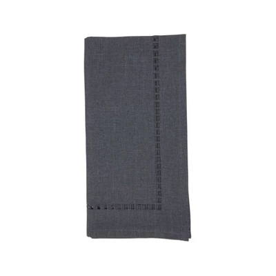 Saro Lifestyle Laser-Cut Hemstitch Napkin (Set Of 4) 6 Saro Lifestyle Laser-Cut Hemstitch Napkin (Set Of 4) - Image 4