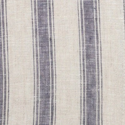 Saro Lifestyle Classic Striped Pure Linen Napkin (Set Of 4), 20"x20", Blue 5 Saro Lifestyle Classic Striped Pure Linen Napkin (Set Of 4), 20"x20", Blue - Image 3