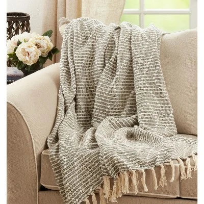 Saro Lifestyle Diamond Woven Throw, 50x60 Inches, Black 6 Saro Lifestyle Diamond Woven Throw, 50x60 Inches, Black - Image 4