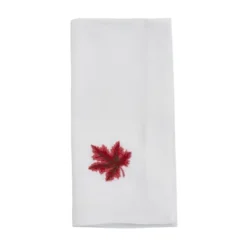 Saro Lifestyle Table Napkins With Embroidered Autumn Leaf Design (Set Of 4) -Saro Lifestyle GUEST cafcfb8e a80b 467c bd9e f784d00d427a