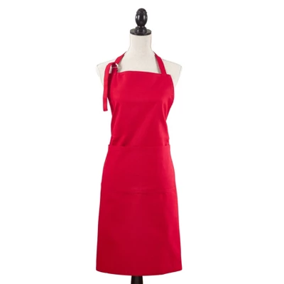 Saro Lifestyle Denim Classic Cuisine Cotton Apron 6 Saro Lifestyle Denim Classic Cuisine Cotton Apron - Image 4