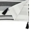 Saro Lifestyle Pleated Perfection Table Runner, Gray, 16"x72" 2 Saro Lifestyle Pleated Perfection Table Runner, Gray, 16"x72" -Saro Lifestyle GUEST ce40b8ca 0ceb 49cb 91b1 56b5b93b3341