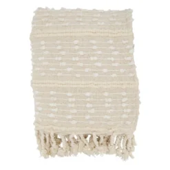 Striped Woven Fringe Throw Blanket - Saro Lifestyle -Saro Lifestyle GUEST d0cba0bd dc5e 4478 b87a 20b0c0a9f991