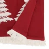 Saro Lifestyle Holly Jolly Christmas Trees Table Runner, 16"x72", Red -Saro Lifestyle GUEST d425533a 5ef1 4c57 853c 579b691a74d3