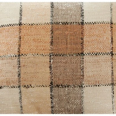 Saro Lifestyle Checkered Decorative Pillow Cover 4 Saro Lifestyle Checkered Decorative Pillow Cover - Image 2