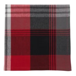 Saro Lifestyle Cotton Plaid Napkin, 20" Square, Red (Set Of 4) 11 Saro Lifestyle Cotton Plaid Napkin, 20" Square, Red (Set Of 4) -Saro Lifestyle GUEST dcb0a9ec 9926 41b4 a8ff 9a6e0d4412a5