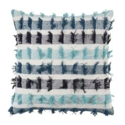 Saro Lifestyle Striped Fringe Decorative Pillow Cover -Saro Lifestyle GUEST e0e31cd1 bf79 43d5 8f74 f20505cb0c51