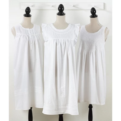 Saro Lifestyle Soft Embroidered Nightgown 3 Saro Lifestyle Soft Embroidered Nightgown - Image 2