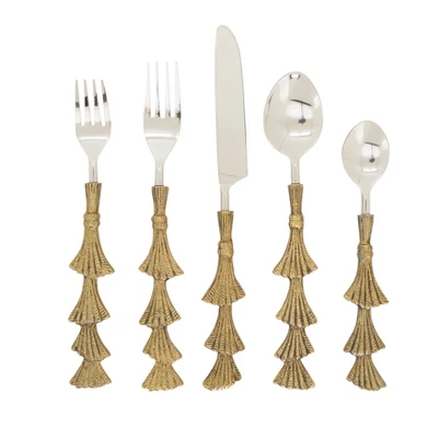 Saro Lifestyle Merry Tree Holiday Flatware 4 Saro Lifestyle Merry Tree Holiday Flatware - Image 2