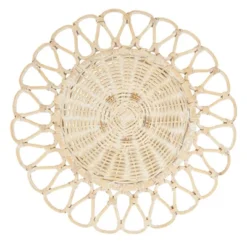 Saro Lifestyle Rattan Table Mats (Set Of 4)