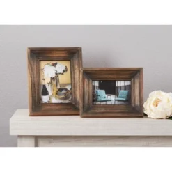 Saro Lifestyle Picture Frame With Distressed Wood Design -Saro Lifestyle GUEST ebf74028 718d 488d 92f1 ac5535b07c93