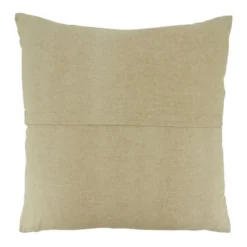 Saro Lifestyle Throw Pillow Cover With Sequined Pattern, 20", Gold