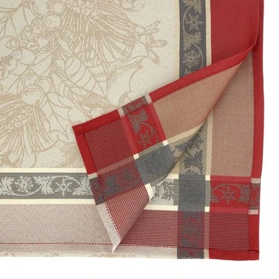 Saro Lifestyle Tablecloth With Jacquard Christmas Design 3 Saro Lifestyle Tablecloth With Jacquard Christmas Design