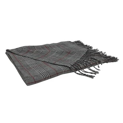 50"x60" Traditional Plaid Throw Blanket - Saro Lifestyle 4 50"x60" Traditional Plaid Throw Blanket - Saro Lifestyle - Image 2