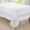Saro Lifestyle Scroll Tablecloth With Embroidered Design -Saro Lifestyle GUEST fadc05bc 50e5 400a aa9a 1f90b1be0422