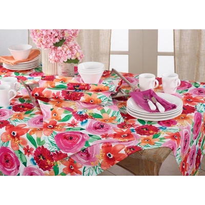Saro Lifestyle Santa Monica Floral Runner 4 Saro Lifestyle Santa Monica Floral Runner - Image 2